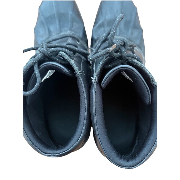 Sperry Top Sider Duck Boots Men’s 13 M Black Leather Waterproof Glacier Chukka main image 6